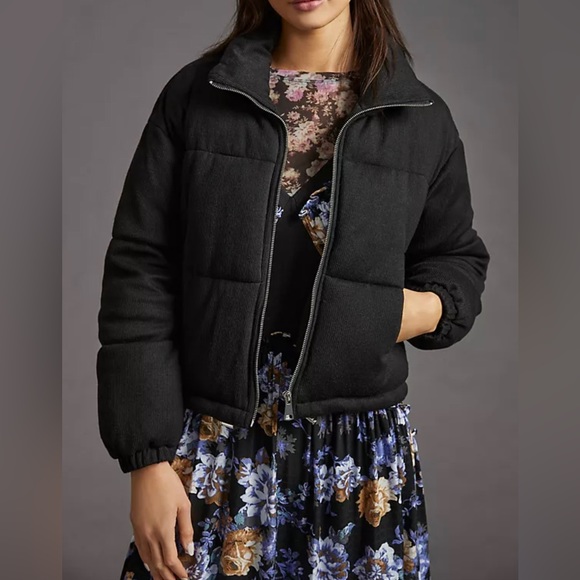 bagatelle Jackets & Blazers - Bagatelle NYC Zip-Up Puffer Jacket Black Small NWT